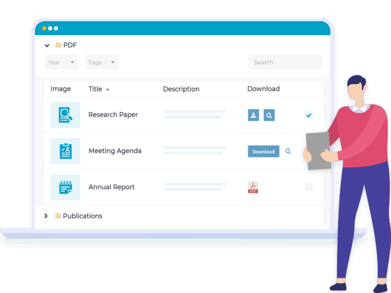 WordPress document library plugin - Document Library Pro