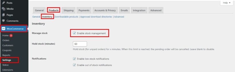 How do I turn off out-of-stock variations in WooCommerce