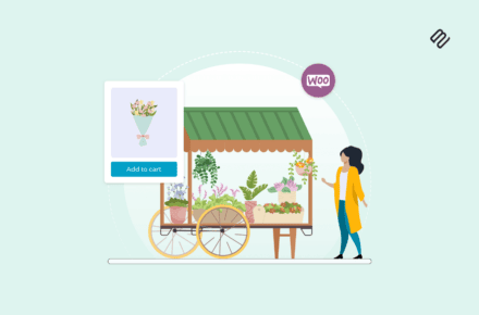 Woocommerce flower shop