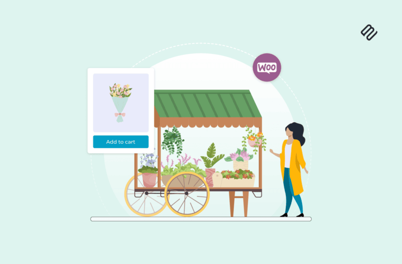 Woocommerce flower shop