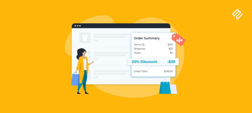 Woocommerce discount on total order Full