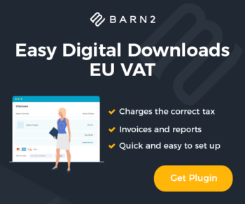 Easy Digital Downloads EU VAT square affiliate banner