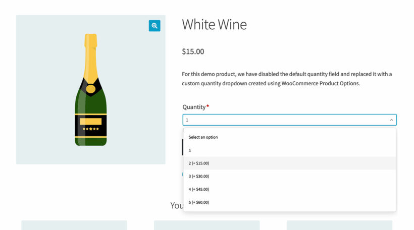 WooCommerce quantity dropdown WordPress plugin