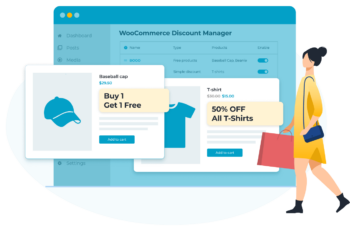 WooCommerce Discount Manager Plugin Mockup