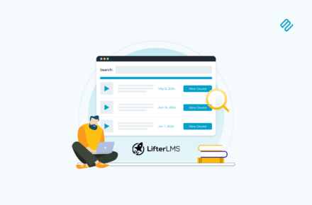Tutorial: List LifterLMS courses & lessons in a searchable table