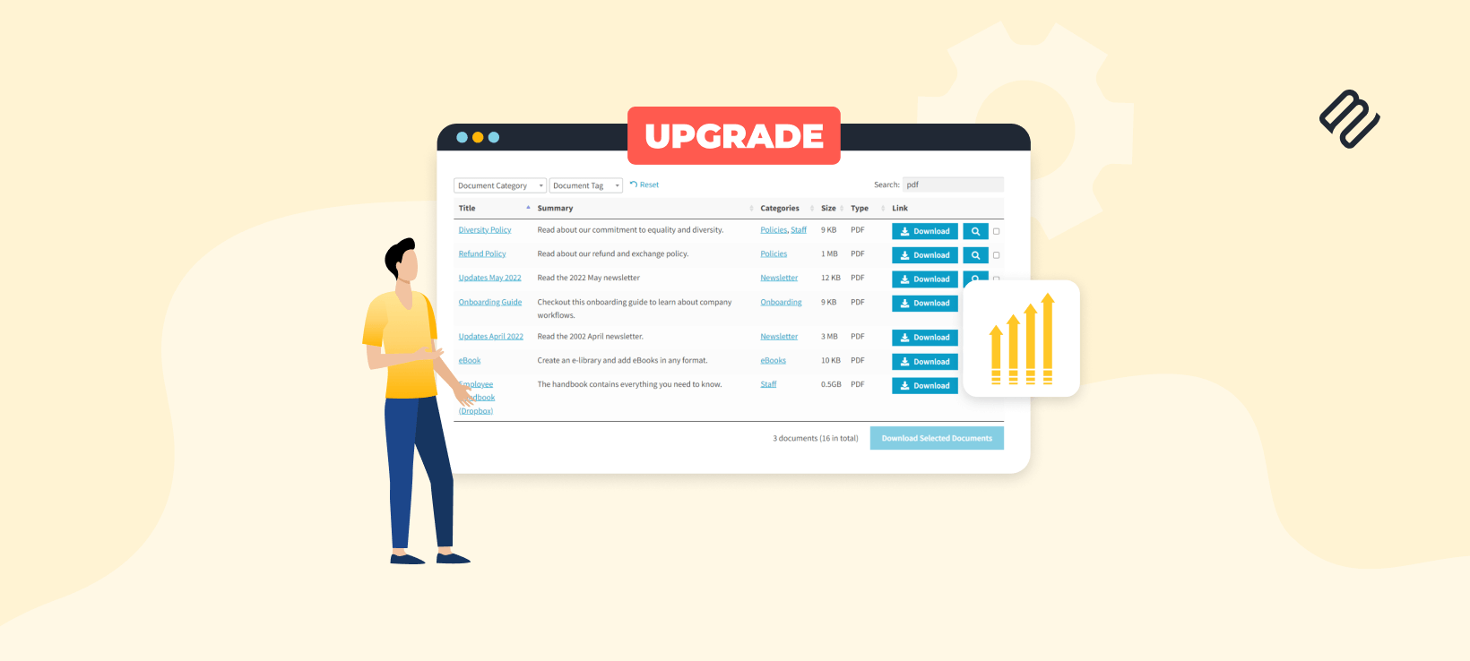 New Essentials + Advanced Plans for Document Library Pro Plugin