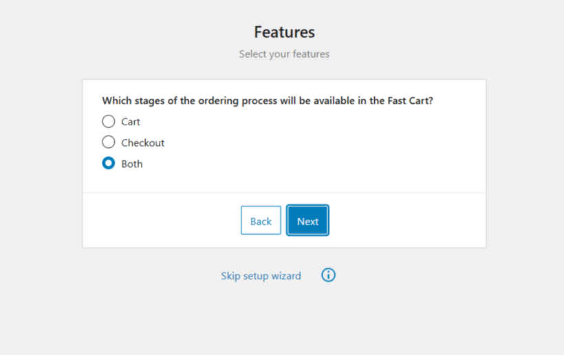WooCommerce Fast Cart - Setup wizard 3