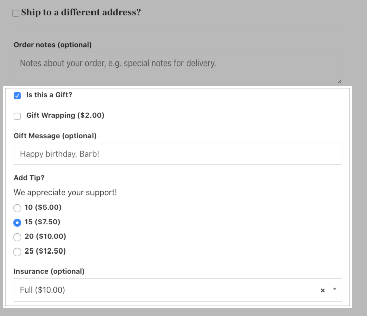 Checkout Fees for WooCommerce Plugin