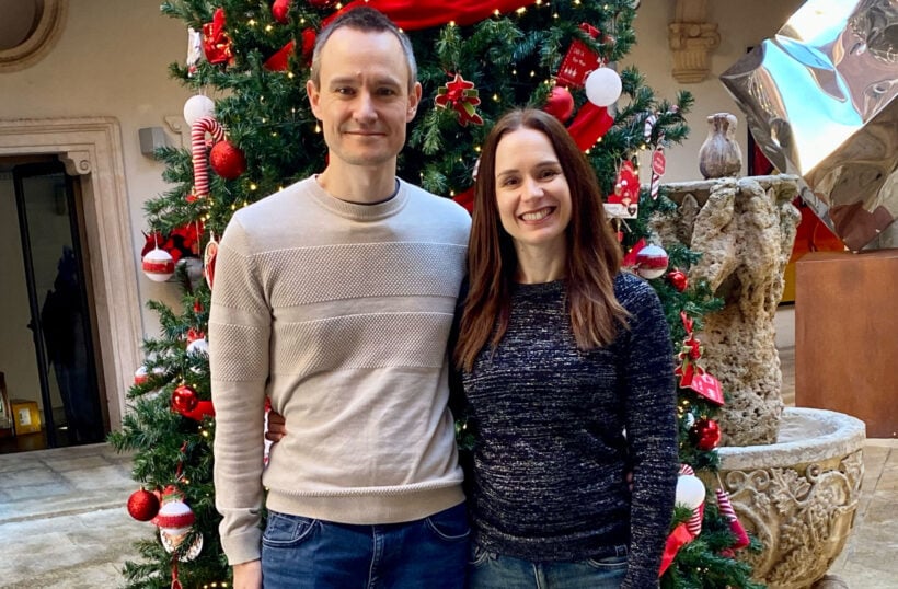 Katie and Andy Keith Christmas 2025