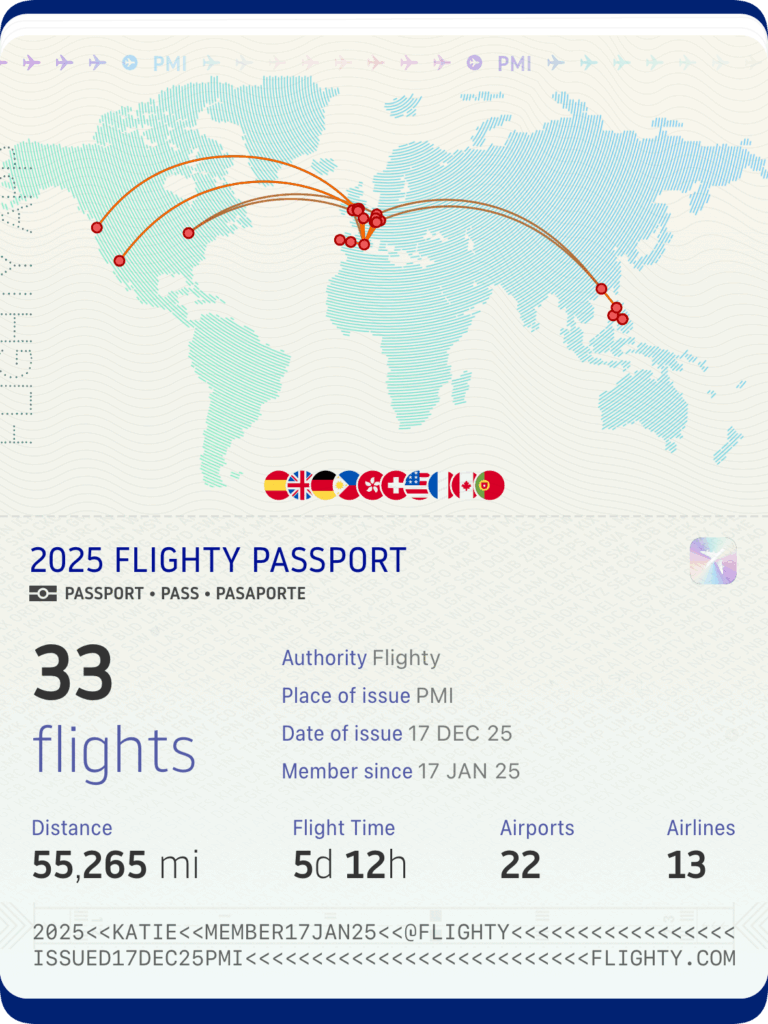Katie Keith Flighty Passport 2025