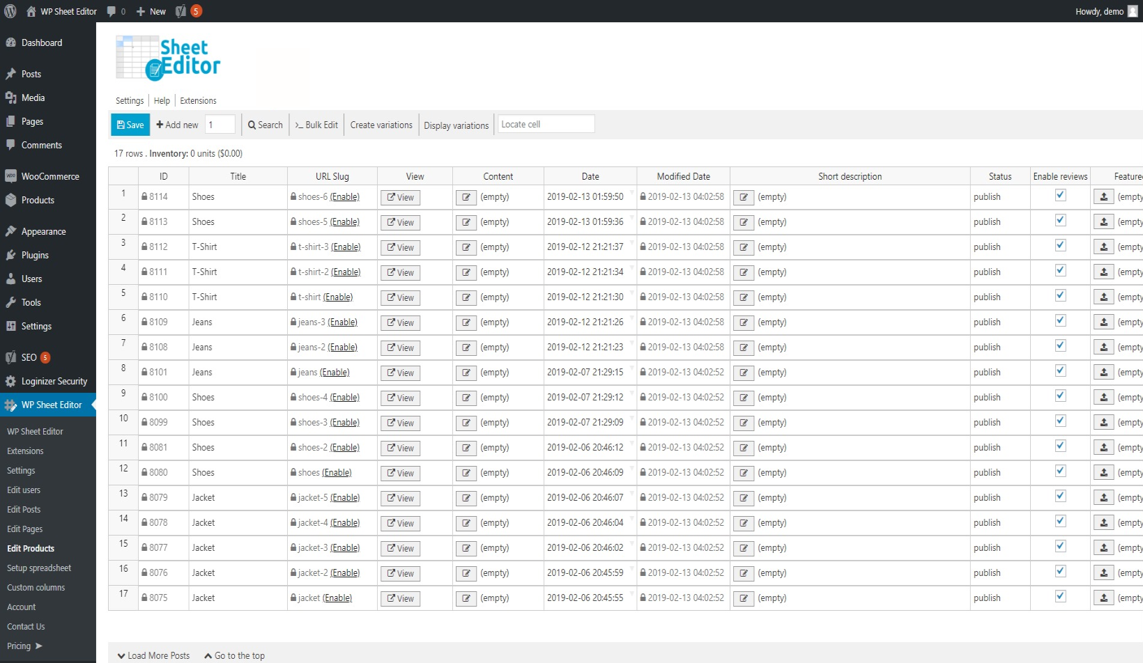How to Bulk Update WooCommerce Products via Google Sheets