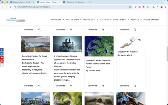 Image and text previews of documents with download and preview buttons