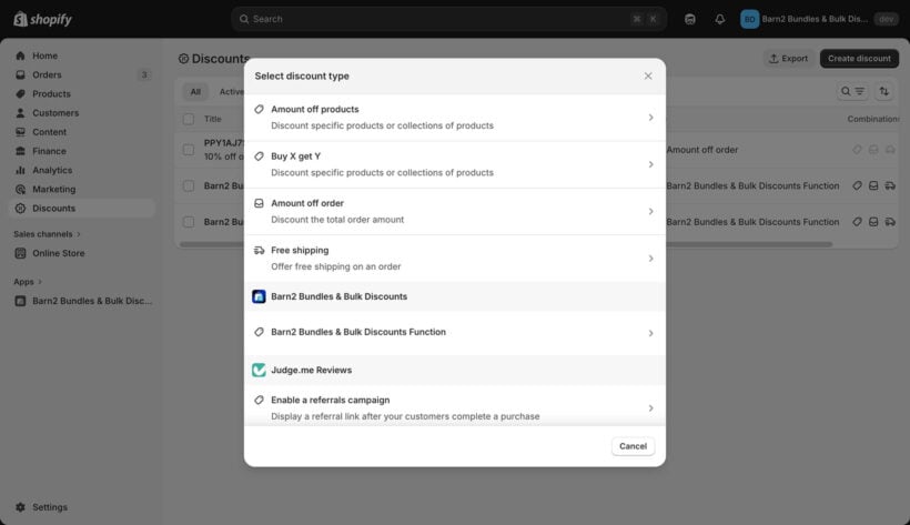 Shopify BOGO how to create