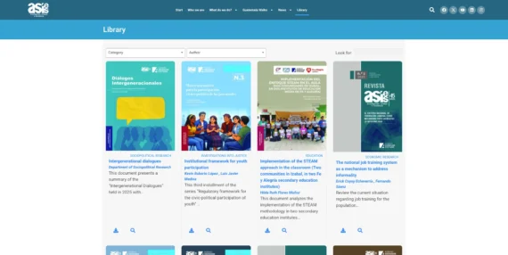 Document library for research institution in Guatemala uses Document Library Pro