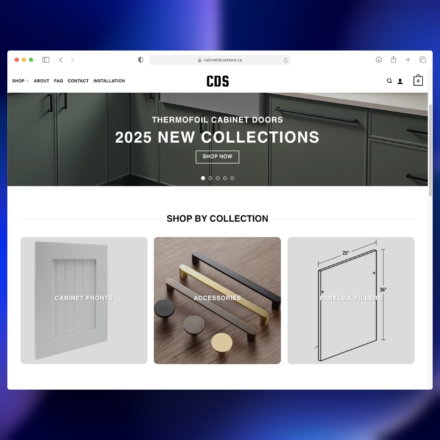 Custom cabinet door ordering made possible with WooCommerce Product Options