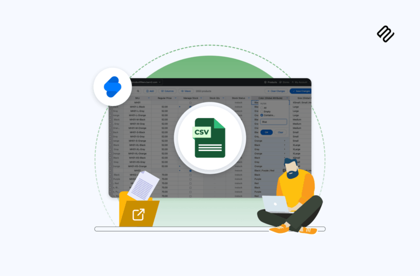 Steps to import multiple product variants in Shopify