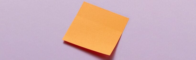 A short handwritten note on paper, illustrating a brief donation thank-you letter