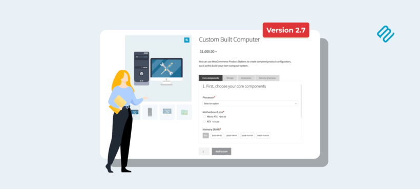 WooCommerce Product Options 2.7 Cart editing, new layouts and image button cards