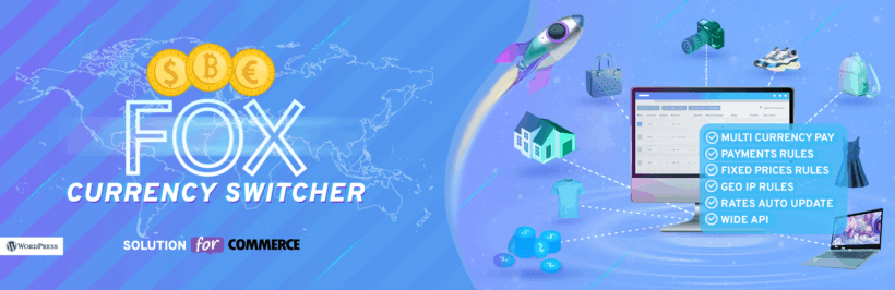 FOX Currency Switcher for WooCommerce plugin banner