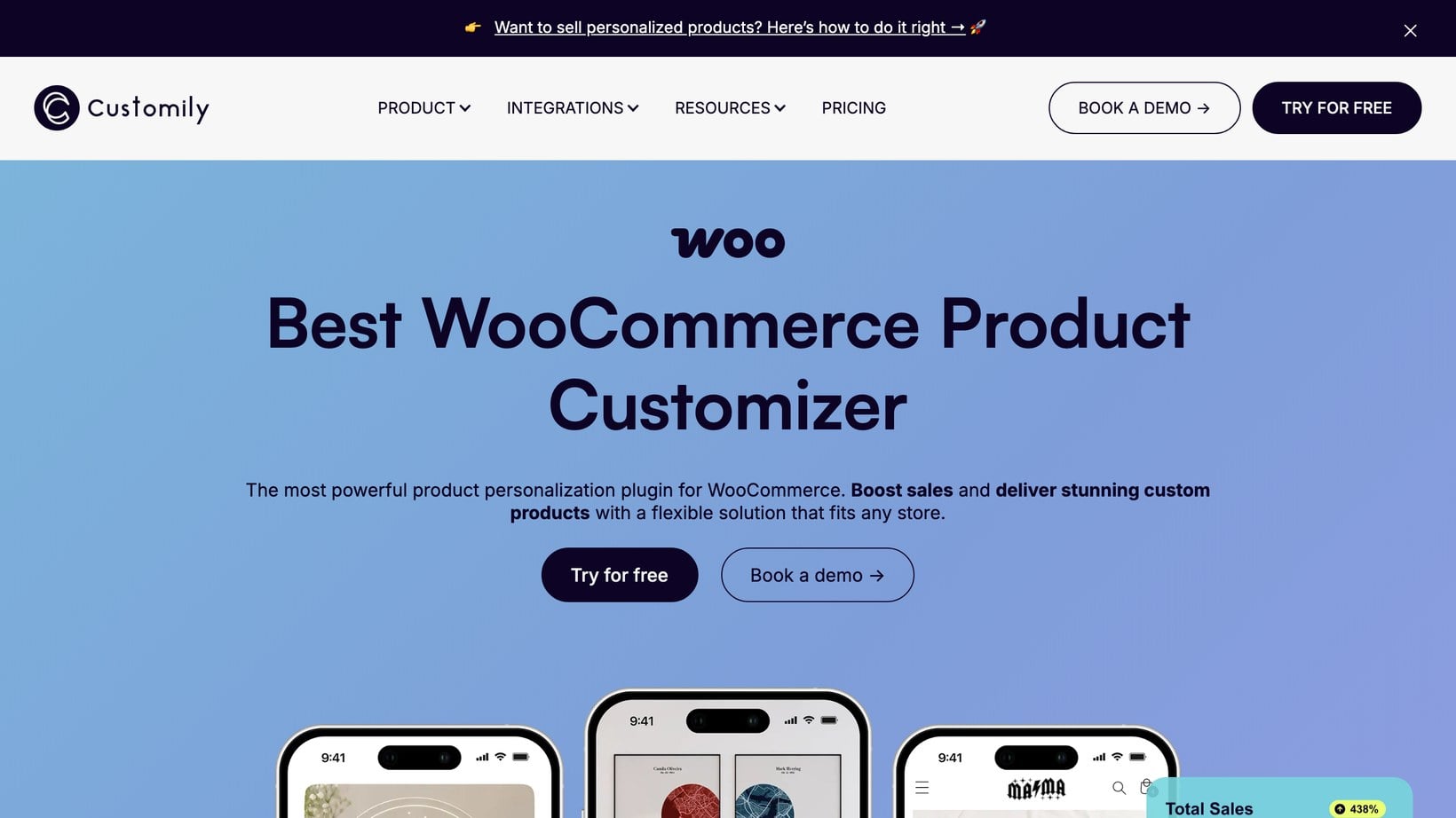 Customily product personalizer for WooCommerce print on demand stores