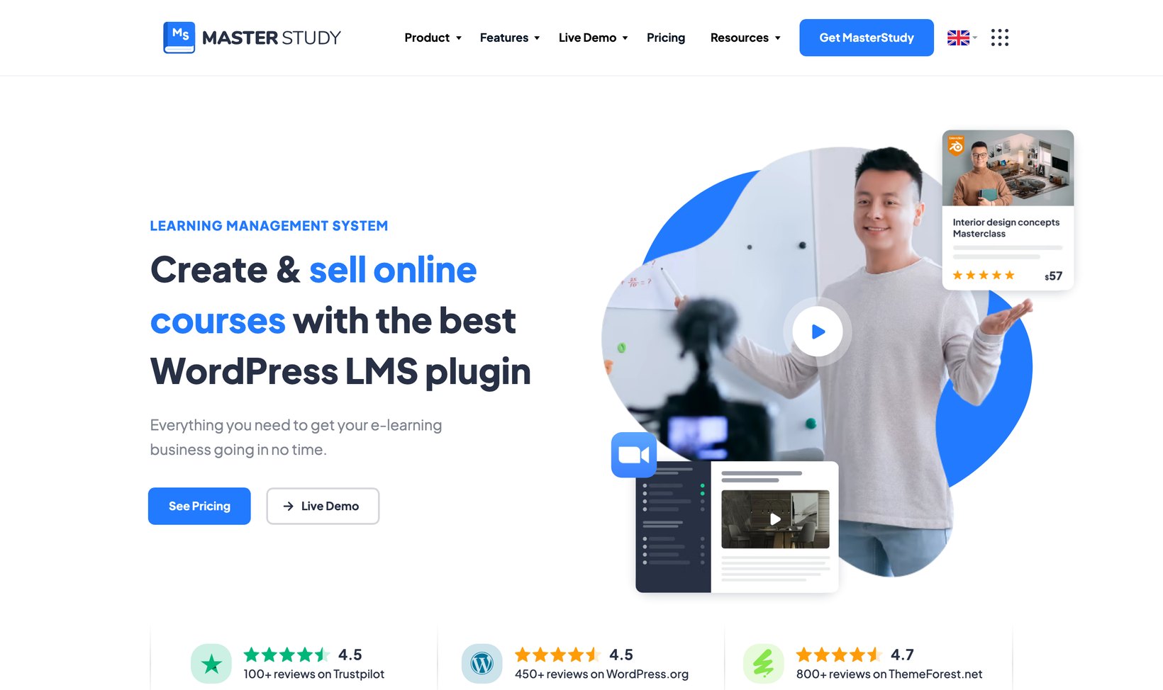 MasterStudy LMS creates and sells online courses with WooCommerce