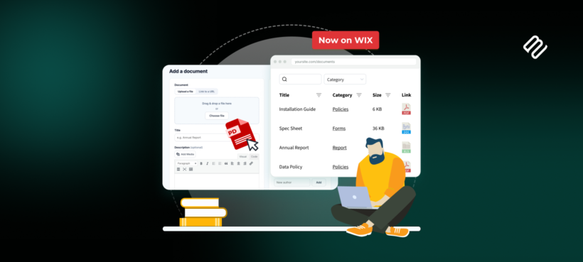 Document Library Pro now works with Wix