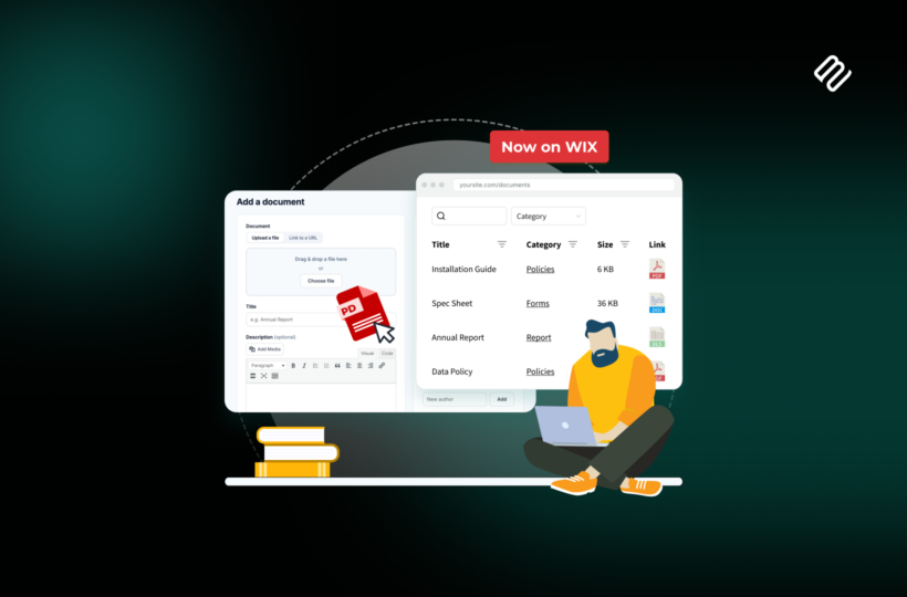 Document Library Pro now works with Wix