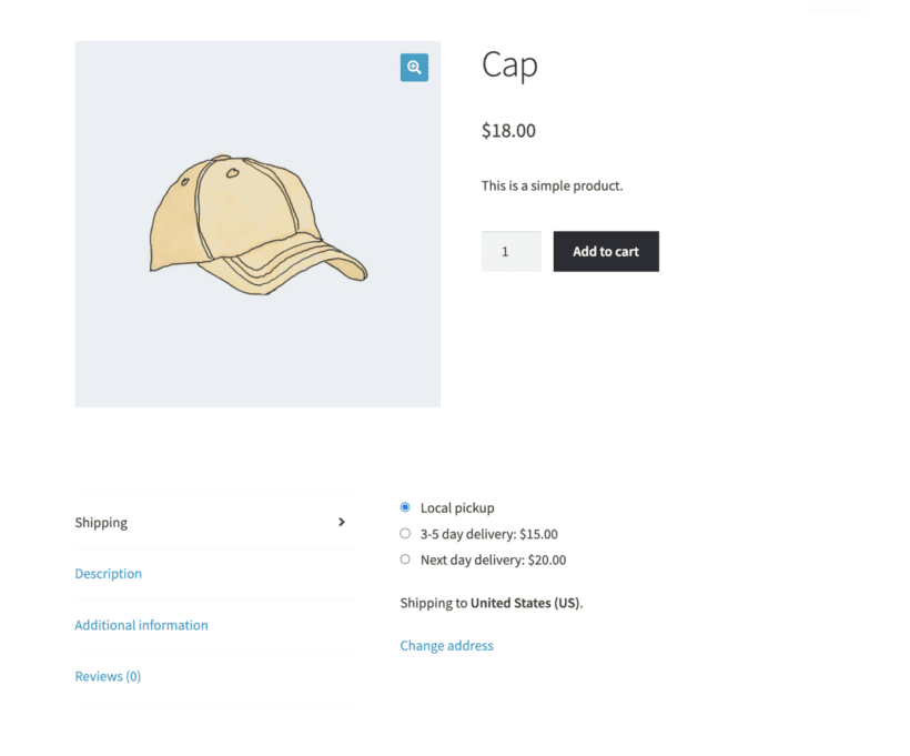 Add shipping tab to WooCommerce product page