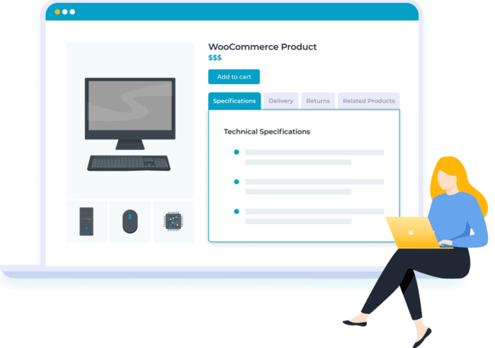 WooCommerce Product Tabs WordPress plugin